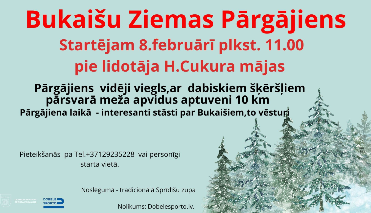 Bukaišu ziemas pārgājiens