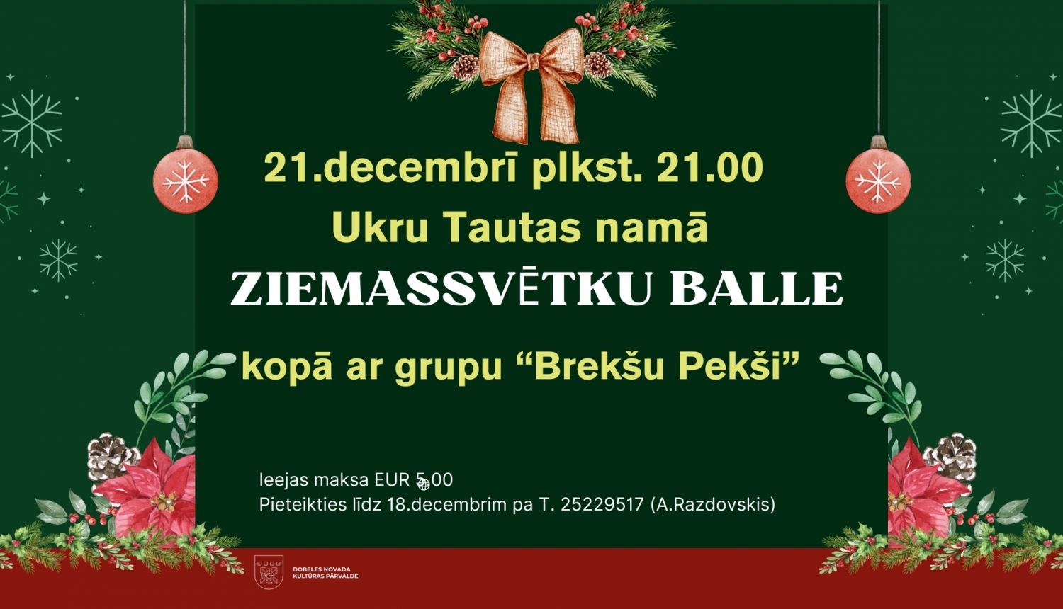 Ziemassvētku balle Ukros