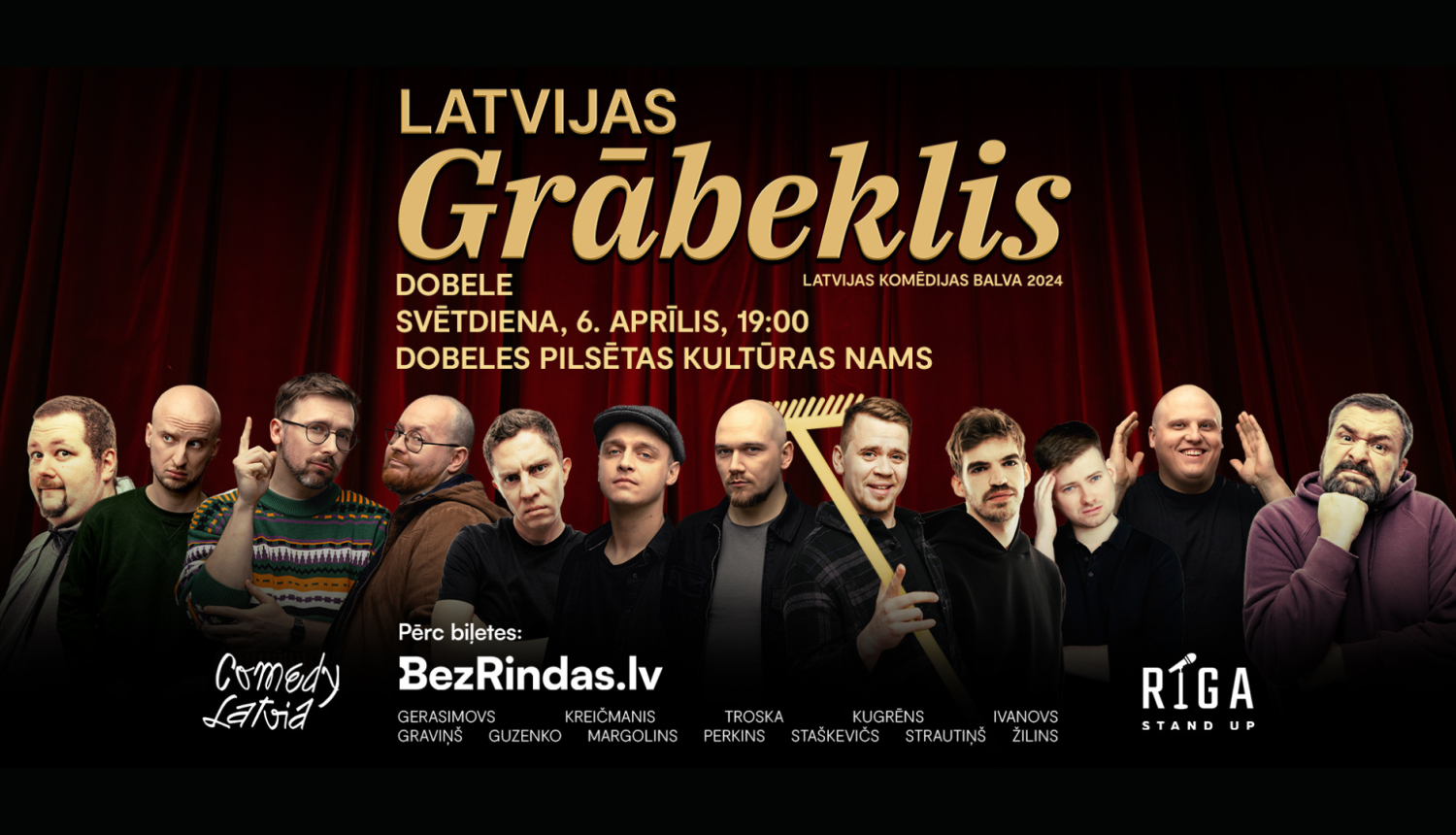 Latvijas komēdijas balva "Latvijas GRĀBEKLIS"