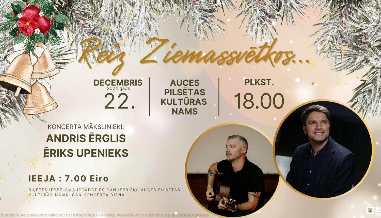 Ziemassvētku koncerts “Reiz Ziemassvētkos” 